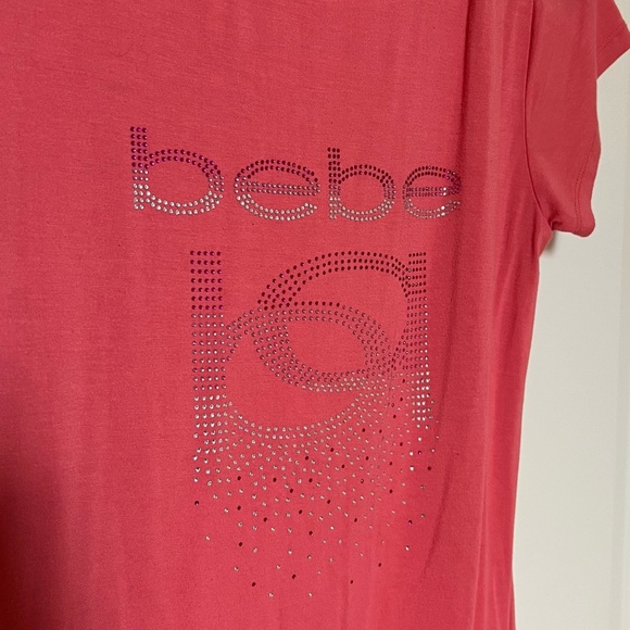 Bebe Rhinestone Top - Picture 2 of 3